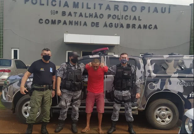 Acusado de matar segurança a facadas é preso em Agricolândia