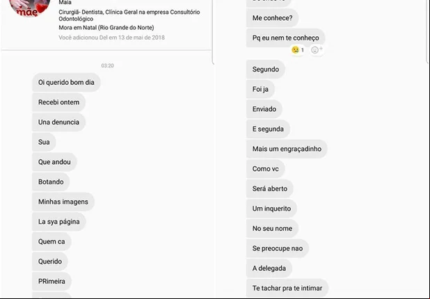 Dentista Delzuíte Macêdo ofende costureiro em rede social 