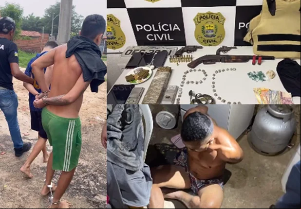 Membros do B0 são presos na zona norte de Teresina