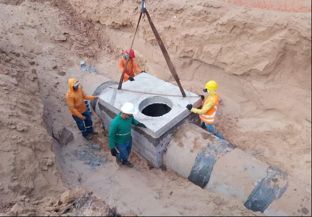 Obras de asfalto e drenagem da DER-PI na PI-238 seguem avançando